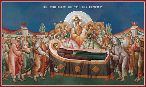  The Dormition of the Theotokos - En ikon av förbluffande skönhet och djupgående teologi!