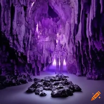 The Amethyst Cave - En Mystisk Spelning av Skuggor och Ljus!