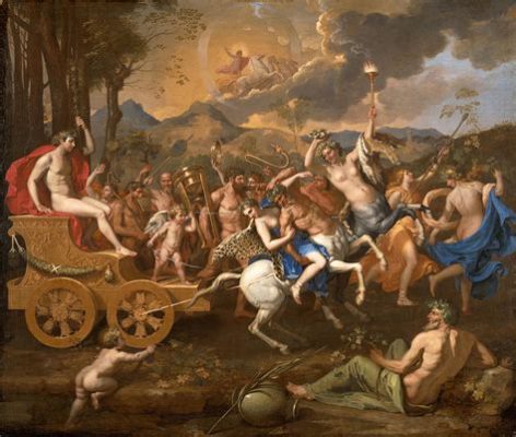  “The Triumph of Bacchus” – En Vertig Kalender av Mytologi och Mästerligt Måleri!